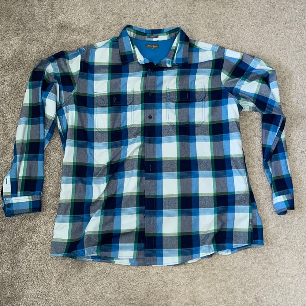 Eddie Bauer flannel 3xlt